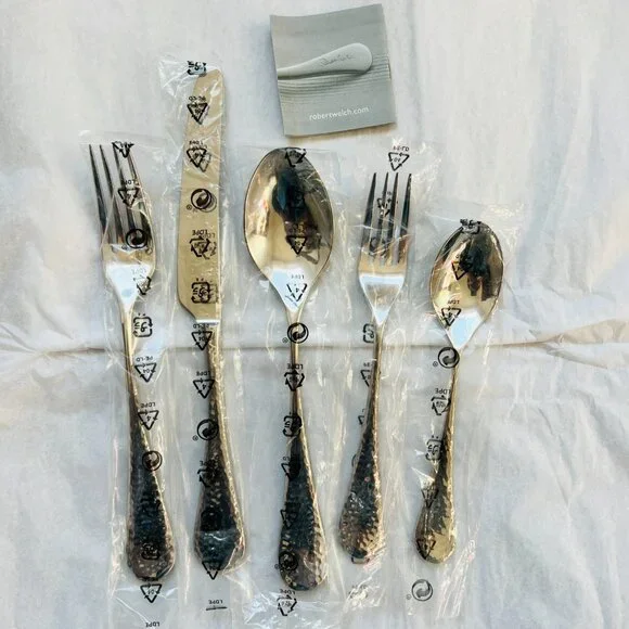 Bundle & Save. Williams Sonoma Robert Welch Whitby Flatware Sets Dishwasher safe - Picture 2 of 2